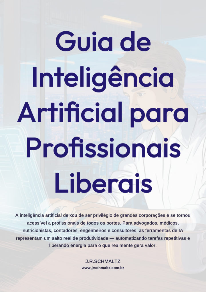 Capa do e-book: Guia de IA para Profissionais Liberais